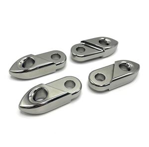 Pièces en titane <span class=keywords><strong>Ta6v</strong></span> sur mesure, pièces en alliage de titane de haute précision usinées CNC, finition miroir - Product Image 1