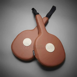 Paletas de boxeo de cuero PU para práctica de objetivo, paletas de entrenamiento de boxeo con muñequeras para un manejo seguro - Product Image 2