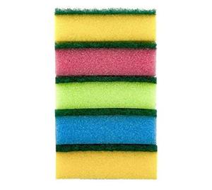 A granel estropajo mediano esponja plato y fregador de limpieza estropajos esponjas (1 pieza tamaño 10x7x3cm) - Product Image 3