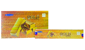 Bâtons d'encens Satya Nag Champa Gold 12 paquets 15g d'arôme authentique roulé à la main pour la méditation, la prière et la relaxation - Product Image 2