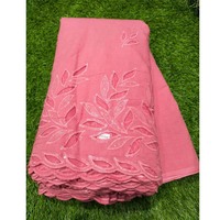 Tissu en coton pur de qualité supérieure, brodé, pour la confection de vêtements Hakoba, vente en gros pour les designers, robes d'été, kurtis, salwar kameez.