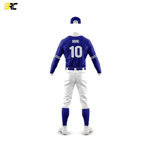 Uniforme de Baseball de grande taille, Design personnalisé, tenue d'équipe, ensemble de Softball avec tissu de haute qualité, uniforme de Baseball pour adultes - Product Image 6