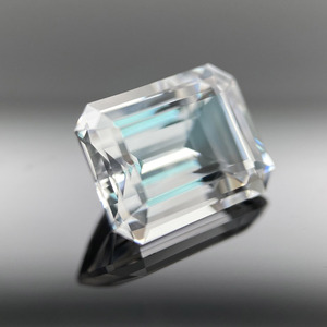 แหวนแซฟไฟร์สีขาวสังเคราะห์แบบผสมผสาน ได้รับการรับรองจากผู้ตรวจสอบอิสระ วัสดุสำหรับทำเครื่องประดับขายส่ง - Product Image 3