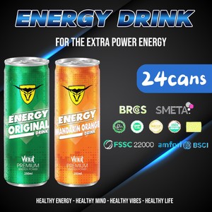 Bebida Energética J79, 250 ml (Paquete de 24) VINUT - Sin Azúcar, Vitamina C Saludable, Aminoácidos, Vitaminas B Esenciales, Proveedor Mayorista - Product Image 4