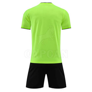 2024 Men Soccer Uniform Customized Logo & Design Breathable Quick Dry Factory Direct Sale Sports Wear Made in 100% Polyester - Product Image 2