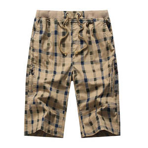 Ropa de calle de verano, pantalones cortos de mezclilla de algodón lavados oscuros desgastados holgados personalizados rectos, pantalones vaqueros de moda Vintage para hombres, pantalones cortos para hombres - Product Image 5