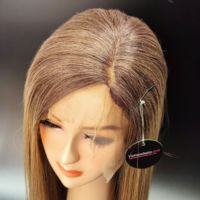 Самые продаваемые вьетнамские парики из натуральных волос Remy прямого типа Yaki, высшего качества, с кислотной обработкой, машинной двойной зашивкой, более светлые