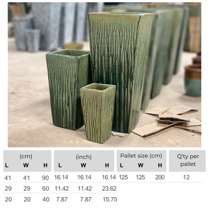 Urne en céramique émaillée résistante au gel, fabriquée à la main, écologique, durable, avec trou de drainage, personnalisable, pour jardin extérieur, maison - Product Image 2