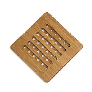 By New Living Modern Design Bamboo <b>Trivet</b> Set Heat Resistant Mat Pot and Pan Mat Manufacturer and Exporters - Product Image 4