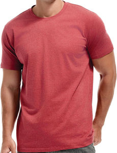 Crew Fitness, camisetas de algodón pesado para hombre, comodidad informal diaria con logotipo bordado personalizado diseñado para Fitness y entrenamiento - Product Image 3