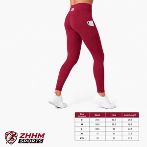 Leggings de Yoga de Cintura Alta para Mujer, Sin Costuras, Transpirables, de Secado Rápido, Compresivos, con Bolsillo, para Gimnasio y Running - Product Image 2