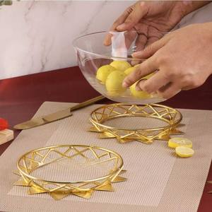 Dessous de plat ananas en fonte Dessous de plat décoratif en fonte pour cuisine ou table à manger Protégez votre comptoir des plats chauds - Product Image 2