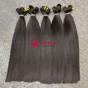 Cierre de cabello humano virgen vietnamita recto de hueso para pelucas de encaje HD transparentes suizas - Product Image 6