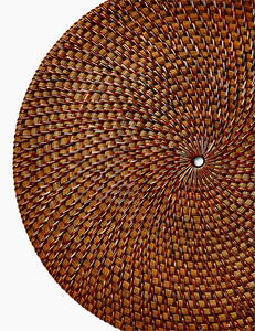 Juegos de cubiertos de bambú Natural clásicos de alta calidad de fábrica de Vietnam, posavasos individuales de jacinto de agua para el hogar, cocina, PC directo - Product Image 2