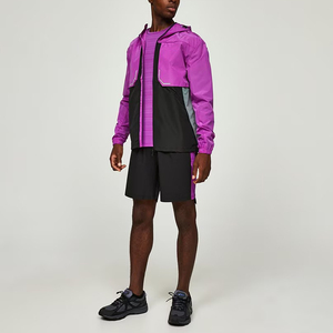 Chaqueta deportiva de chándal cortavientos con Cremallera de nailon impermeable para hombre personalizada de Prince Industry para trajes de invierno - Product Image 1