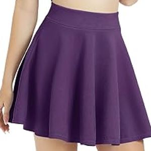 กระโปรงกีฬาเอวสูงสำหรับผู้หญิงกระโปรงเทนนิสระบายอากาศแห้งเร็ว - Product Image 5