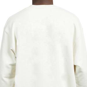Usine en gros de haute qualité 100% coton 300gsm hommes vêtements décontractés essentiels blanc classique à capuche hiver imprimer Logo personnalisé - Product Image 5