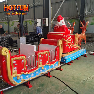 Grand train électrique d'intérieur sur rail pour enfants, idéal pour les centres commerciaux, parfait pour Noël, fabriqué en Chine - Product Image 5