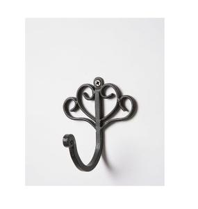 Crochet mural décoratif en métal fait main pour la décoration artistique de la maison avec un design unique et un support de poids fiable - Product Image 1