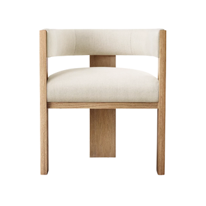 Fauteuil de salle à manger moderne en bois massif avec rembourrage en velours Utilisation écologique pour la maison, le bureau et l'appartement - Product Image 1