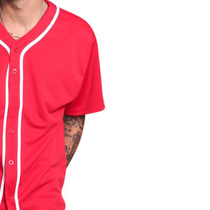 Camiseta de uniforme de béisbol Camiseta de béisbol de Hip Hop personalizada La mejor camiseta de béisbol y softbol para equipos - Product Image 6