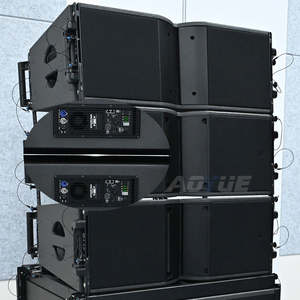 KA208 High Quality Active Dual 8 Inch Line Array <b>Speaker</b> for Church <b>Sound</b> System Equipment - Product Image 2
