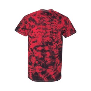 T-shirt personnalisé en polyester 100% coton pour hommes respirant col rond impression de motifs 3D surdimensionnés - Product Image 6