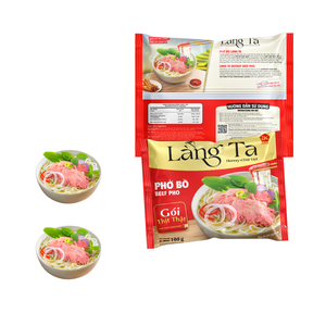 กระเป๋าใส่ซอสเนื้อสำเร็จรูป105กรัมซอสเนื้อแท้ ISO HACCP ได้รับการรับรองสดใหม่วุ้นเส้นอาหารที่สะดวกโรงงานเวียดนาม - Product Image 4