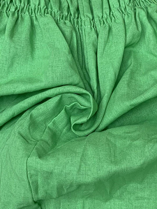 Elégante robe mi-longue en lin à bretelles et design évasé pour le travail et l'usage quotidien - Product Image 3