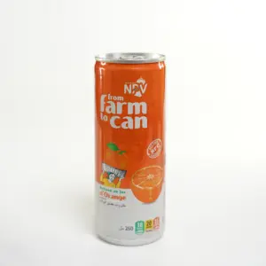 Suco De Laranja Atacado 250ml Slim Can alta qualidade e bebida sabor natural Atacado do Vietnã exportador