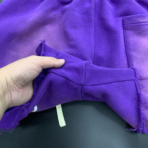 Wholesale Custom <b>Men's</b> Acid Wash <b>Shorts</b> New Arrival 100% Cotton Summer Gym Running <b>Shorts</b> Eco-Friendly Solid Pattern - Product Image 4