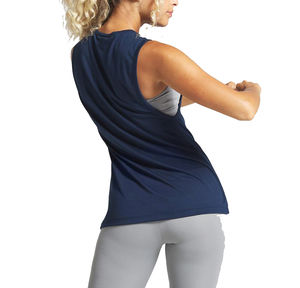 Camisetas sin Mangas para Mujer con Logotipo Personalizado, de Secado Rápido, Transpirables, Ecológicas, de Algodón y Poliéster, Estilo Urbano, Primavera - Product Image 4