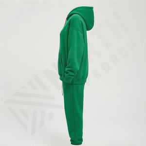 Ensemble de survêtement personnalisé élégant pour hommes et femmes, délavé au soleil, vente en gros, survêtement de haute qualité délavé à l'acide, vêtements de sport OEM, couleur personnalisée - Product Image 3