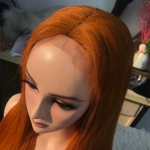 วิกผมแท้เรมี่สีส้มธรรมชาติทรงตรงจากเวียดนามสำหรับผู้หญิงผิวดำ - Product Image 2