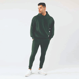 Streetwear personnalisé éponge française pantalons de survêtement empilés pour dames pantalons de survêtement évasés en coton hommes pantalons de survêtement baggy à jambes larges surdimensionnés - Product Image 1