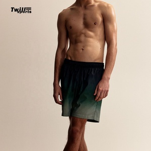 Shorts de plage décontractés pour hommes 2026, style urbain, double couche, toile camouflage, écologiques, respirants, avec doublure en maille, pour l'été et le surf - Product Image 2