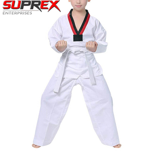 Ropa de Judo Unisex para Adultos, Conjuntos de Entrenamiento de Artes Marciales, Cinturón Blanco, Algodón+Poliéster, SUPREX ENTERPRISES - Product Image 4