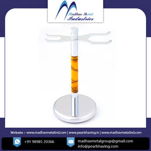 Meilleur prix sur cheveux synthétiques blaireau et support de rasoir accessoire de toilettage en métal en vrac quantité - Product Image 2