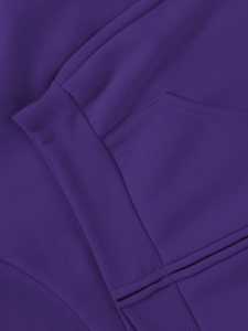 Sudadera con capucha recortada con logotipo personalizado 2025 para mujer, Top corto de algodón, cuello alto, cremallera, Sudadera corta de talla grande para sudaderas básicas de invierno - Product Image 5