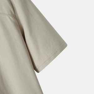 เสื้อยืดคอตตอนสำหรับผู้ชาย, เสื้อยืดคอตตอนแห้งเร็วเข้ารูปแบบกำหนดเองสไตล์100% - Product Image 5