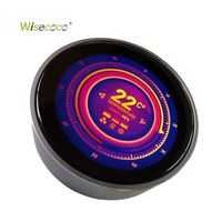 Pantalla AMOLED Circular de 1.43 Pulgadas con Perilla de Control HMI, Interruptor Inteligente Táctil con Codificador Háptico, Pantalla Redonda para Control de Temperatura de Ollas