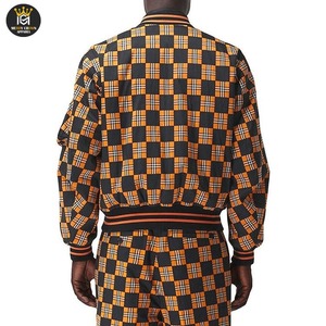 Chaqueta Bomber de lana para hombre con estilo con cuello levantado Ropa informal de manga larga de alta calidad para invierno Nuevo diseño - Product Image 4