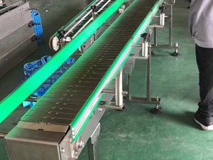 สายพานลำเลียงสเตนเลสปรับความเร็วได้ปรับได้พร้อมมอเตอร์ที่ได้รับการรับรอง CE ISO - Product Image 2