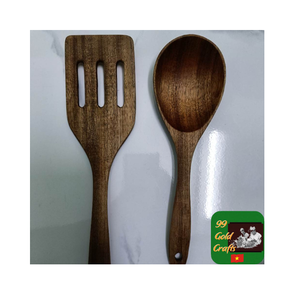 Top Quality Wooden Spoon Wooden Spoon Kitchen Tool Handcrafted Cooking Utensils Natural Eco-Friendly Gift From Vietnam - Product Image 6