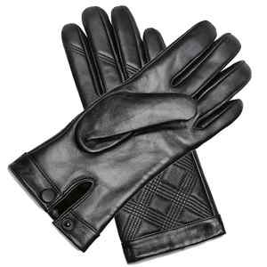 Guantes de cuero para Conductor de invierno Guantes ligeros resistentes al agua para exteriores de moda para técnicos y ropa informal - Product Image 1