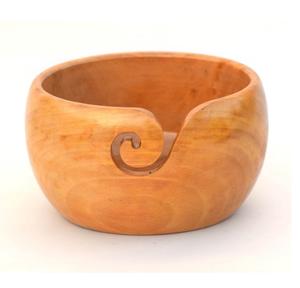 Cuenco de hilo de madera hecho a mano nuevo diseño tejer accesorios de ganchillo Almacenamiento de hilo único - Product Image 4