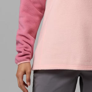 Sweat-shirt pour femmes en tissu polaire avec impression de logo personnalisé pour les commandes en gros, haute qualité, manches longues, design décontracté, pas cher - Product Image 3