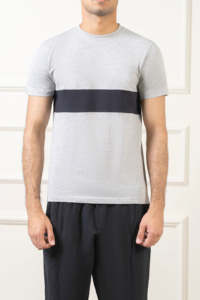 Camiseta de talla grande con logotipo de bordado personalizado, camiseta de gran tamaño con estampado de algodón 100%, ropa informal, Camiseta holgada ligera para hombre - Product Image 2