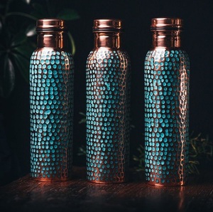 Copper <b>Bottle</b> for Detox Digestion & Weight Loss - Product Image 4