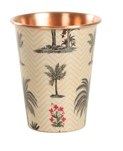 ชุดขวดน้ำทองแดงบริสุทธิ์100% ดีไซน์ทันสมัยกันการรั่วซึมสำหรับอุปกรณ์เครื่องดื่มกีฬาในสำนักงานมีประโยชน์ต่อสุขภาพ - Product Image 3